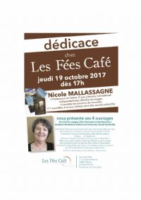 Rencontre avec Nicole Mallassagne. Le jeudi 19 octobre 2017 à Nîmes. Gard.  17H00